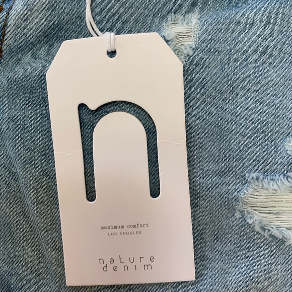 SZ S NWT Nature Denim shorts - Picture 5 of 11